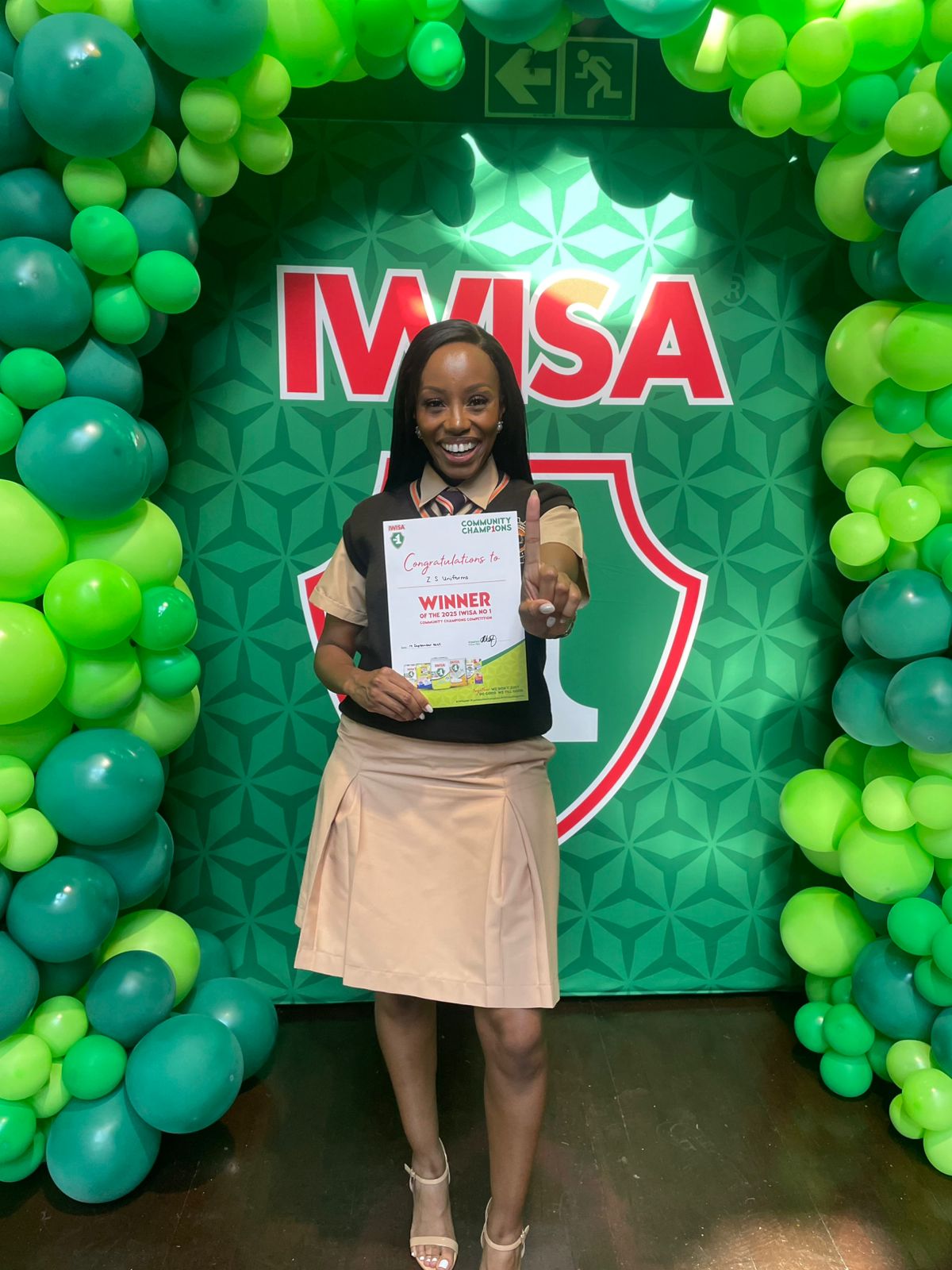 Iwisa Community Champion