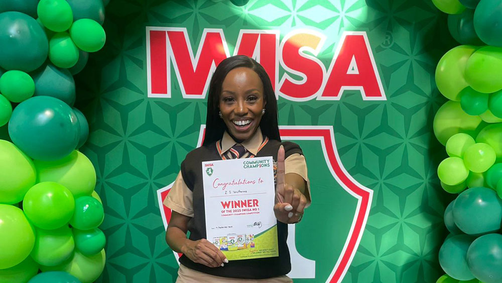 ZS Uniforms wins IWISA Community Champions Award
